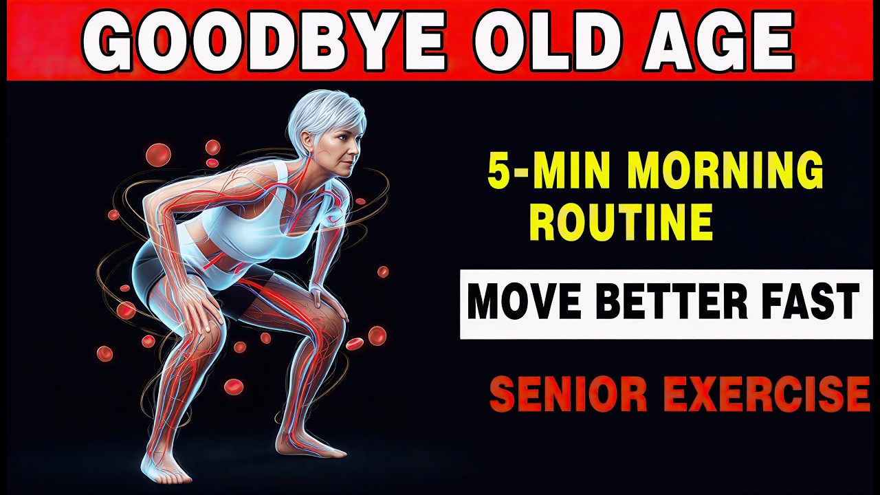 5-Minute Morning Exercise Routine for Seniors |  Balance & Strength Exercises Over 50/60