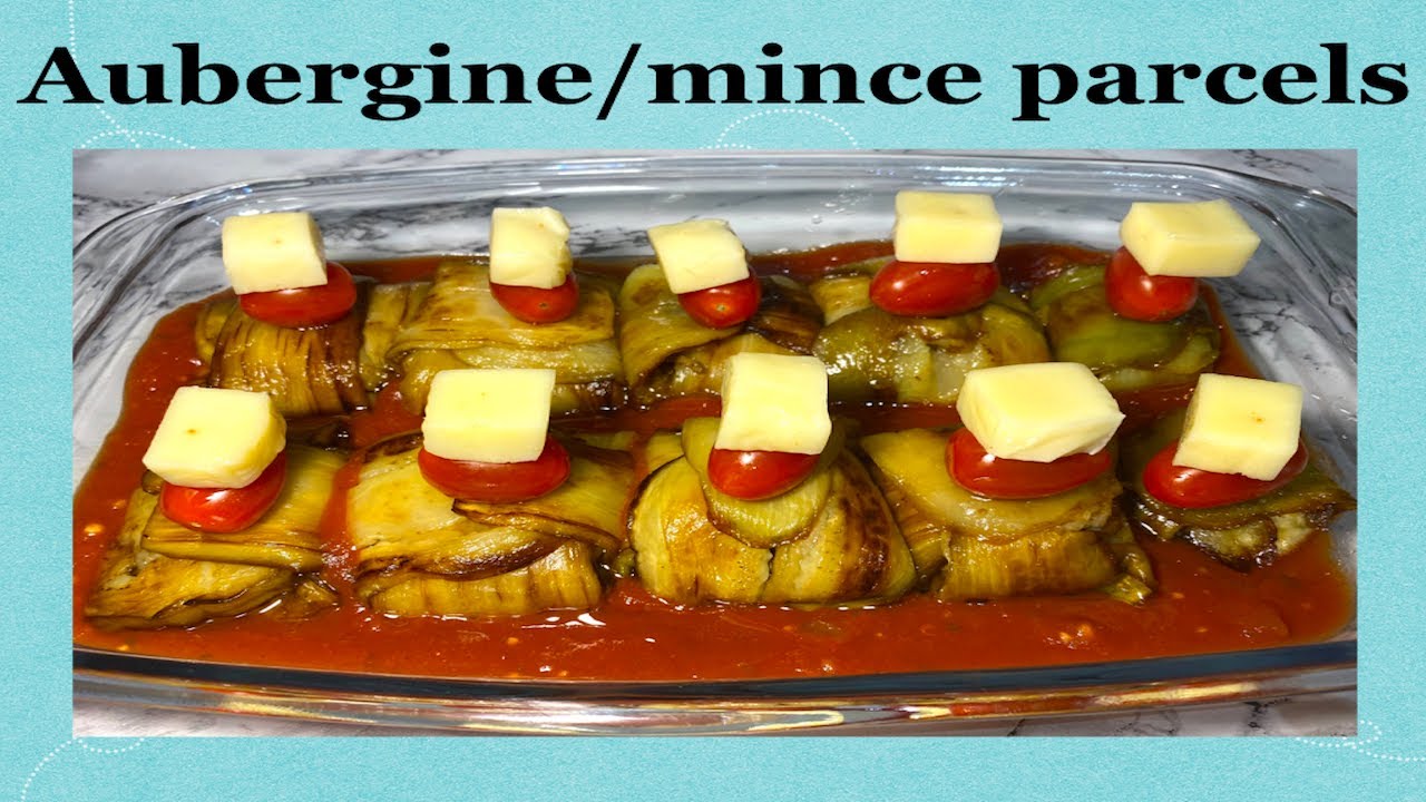 Aubergine/Stuffed Eggplants | بادنجان سیاه به شکل پارسل