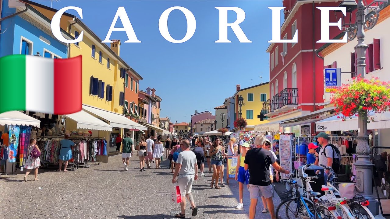 Caorle Venice Italia , Wonderful Holiday Place in Italy 4K UHD