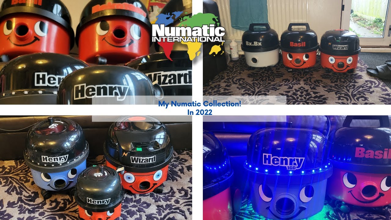 My Numatic Collection Febuary 2022! All my Numatic vacuums in one video