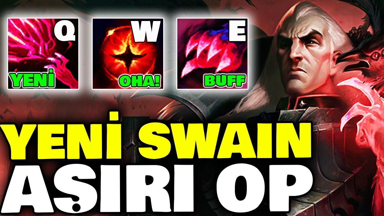 YENİ SWAIN AĞIR BUFF!! MID'DEN BÜTÜN HARİTAYI YÖNETİYOR AŞIRI OP!! LoL