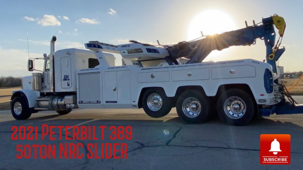 HEAVY TOW • 2021 Peterbilt 389 with a 50 NRC SLIDER