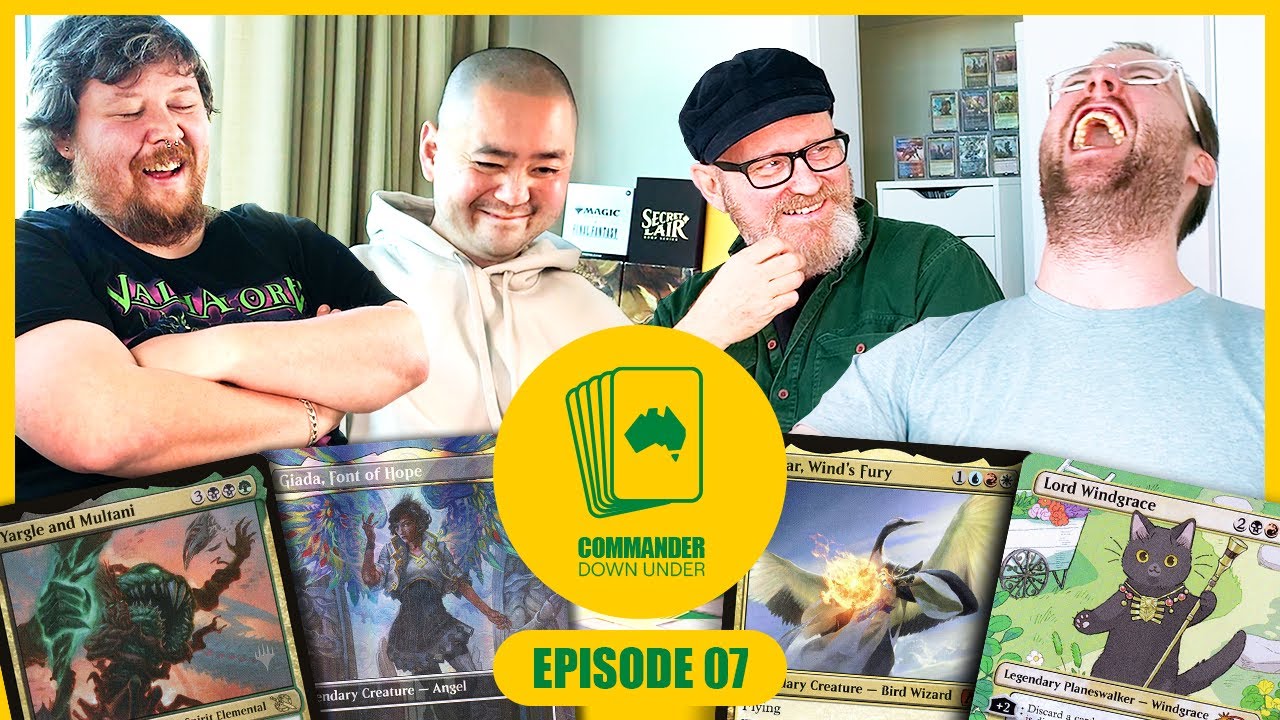 Windgrace v Yargle/Multani v Giada v Kykar - Commander Down Under - Ep 07 - Magic: The Gathering EDH