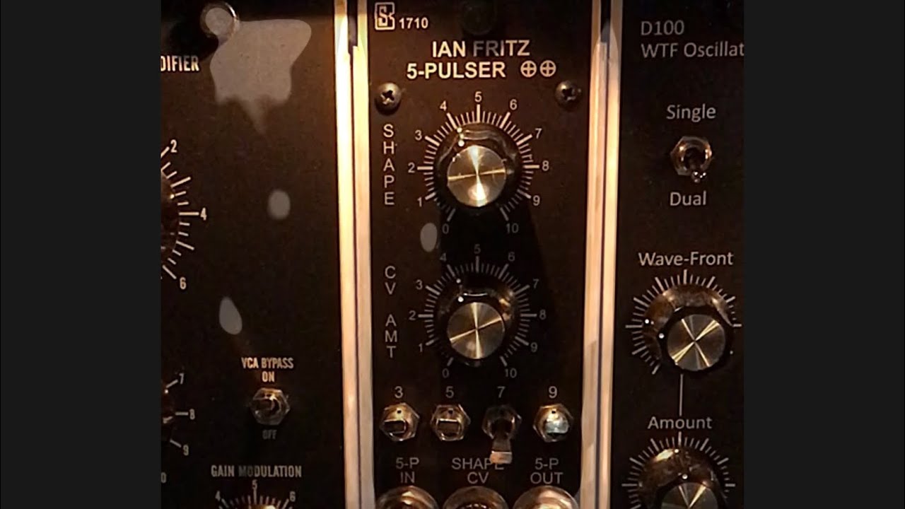 Quick Modular Patch Featuring the SSL / Ian Fritz 5-Pulser Dual Analog XOR