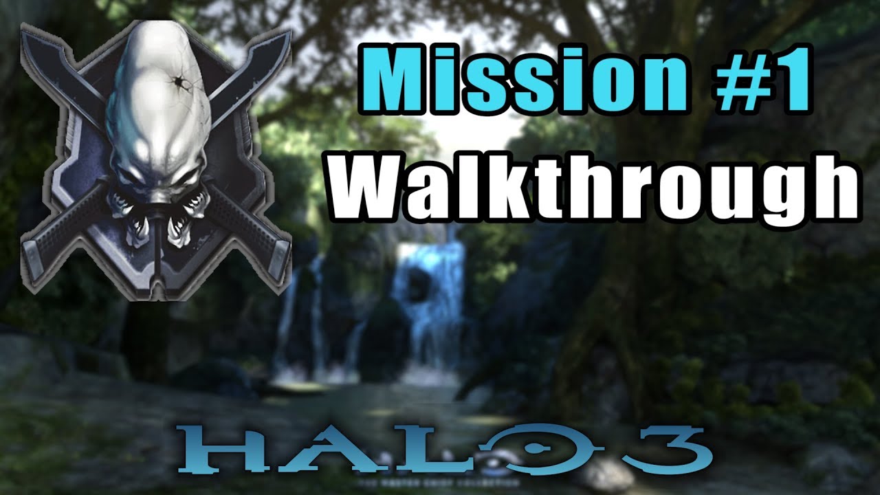 Halo 3 LEGENDARY Walkthrough ► Mission #1 Sierra 117