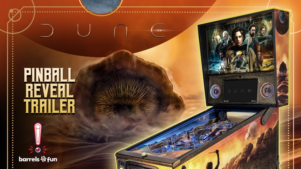 IT’S HERE: The Official DUNE Pinball Trailer