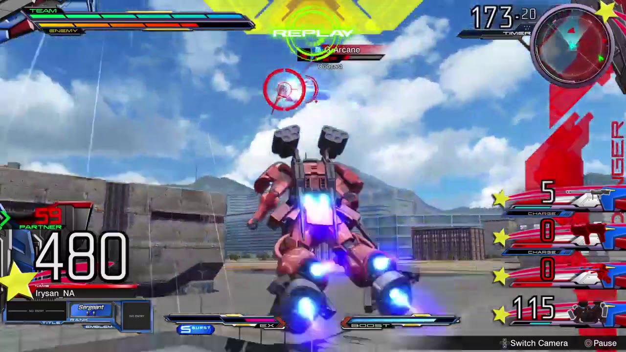 Gundam EXVS MBON - Cool Zaku Amazing game