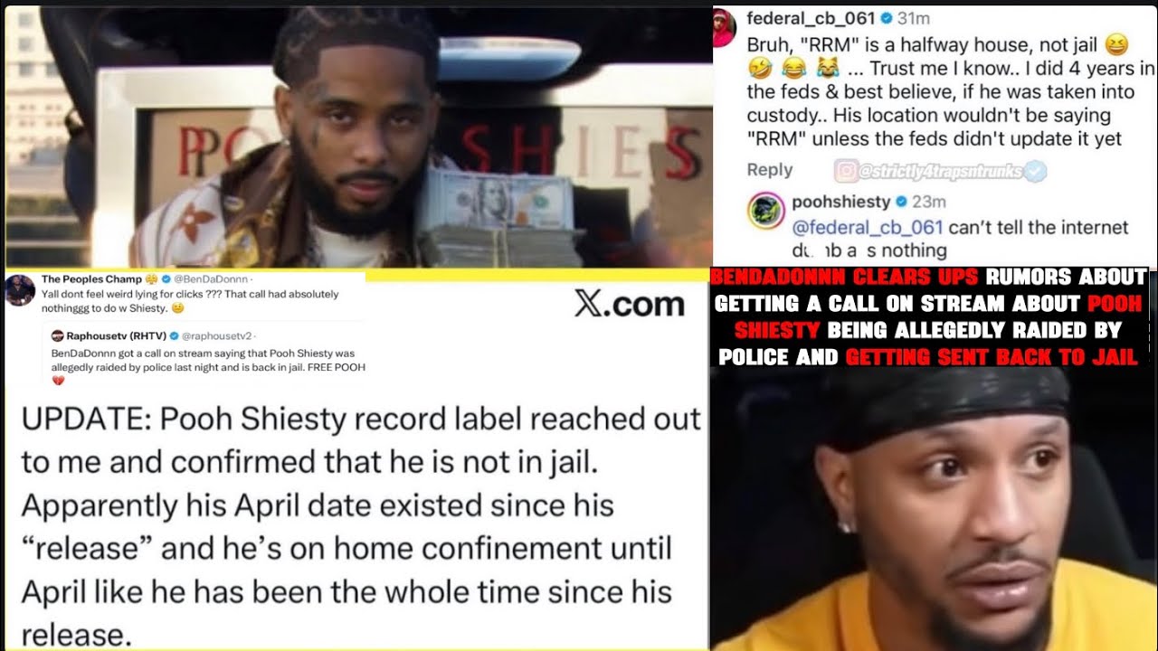 POOH SHIESTY WASN’T ARRESTED NO GUCCI MANE SUPPORT & MORE