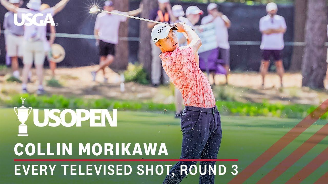 2024 U.S. Open Highlights: Collin Morikawa, Round 3 | Every Televised Shot