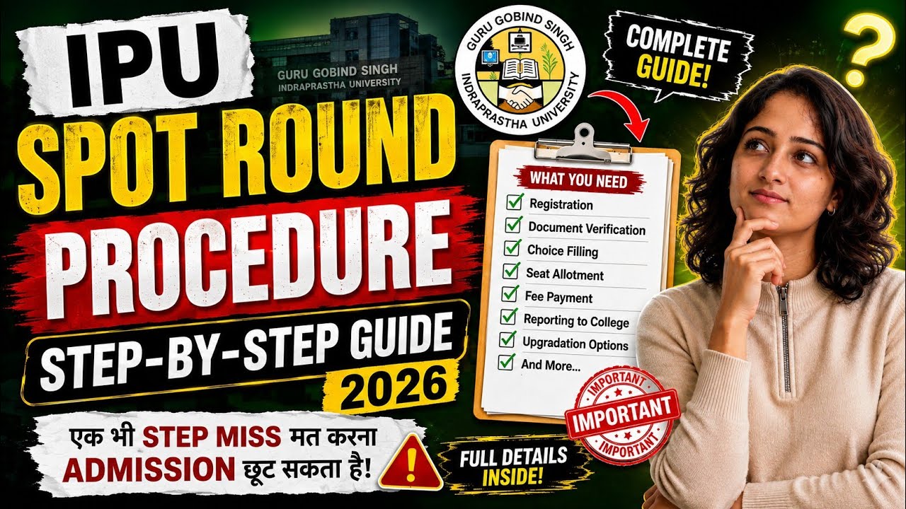 IPU Spot Round 2026: What You Need to Know About Documents, Eligibility, and More