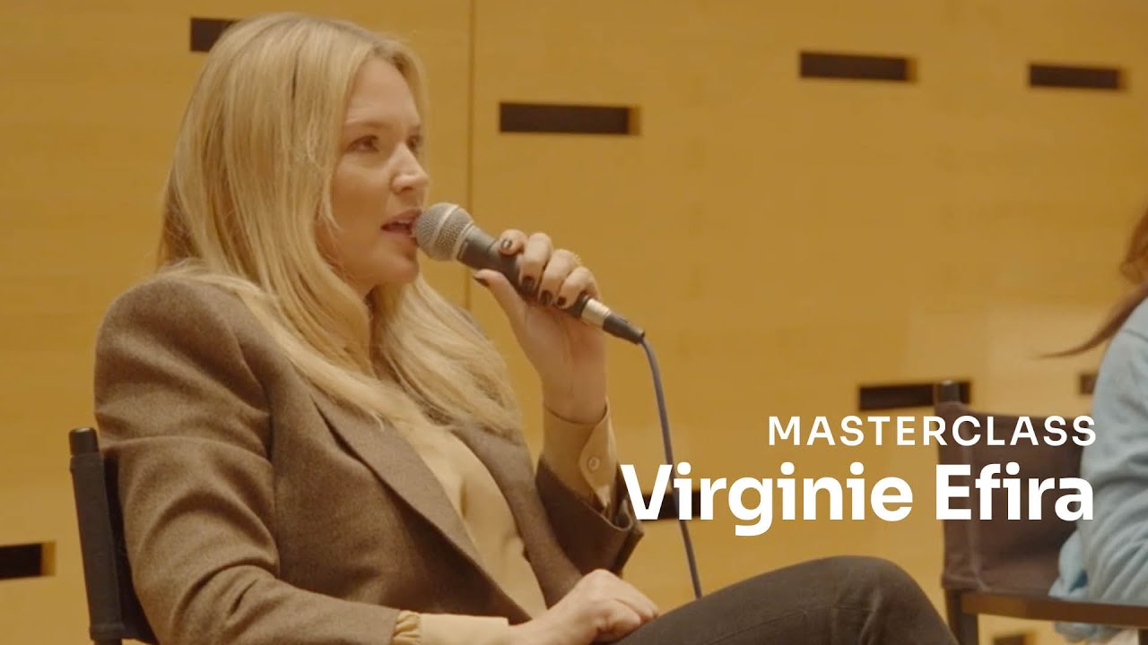 Masterclass with Virginie Efira in New York