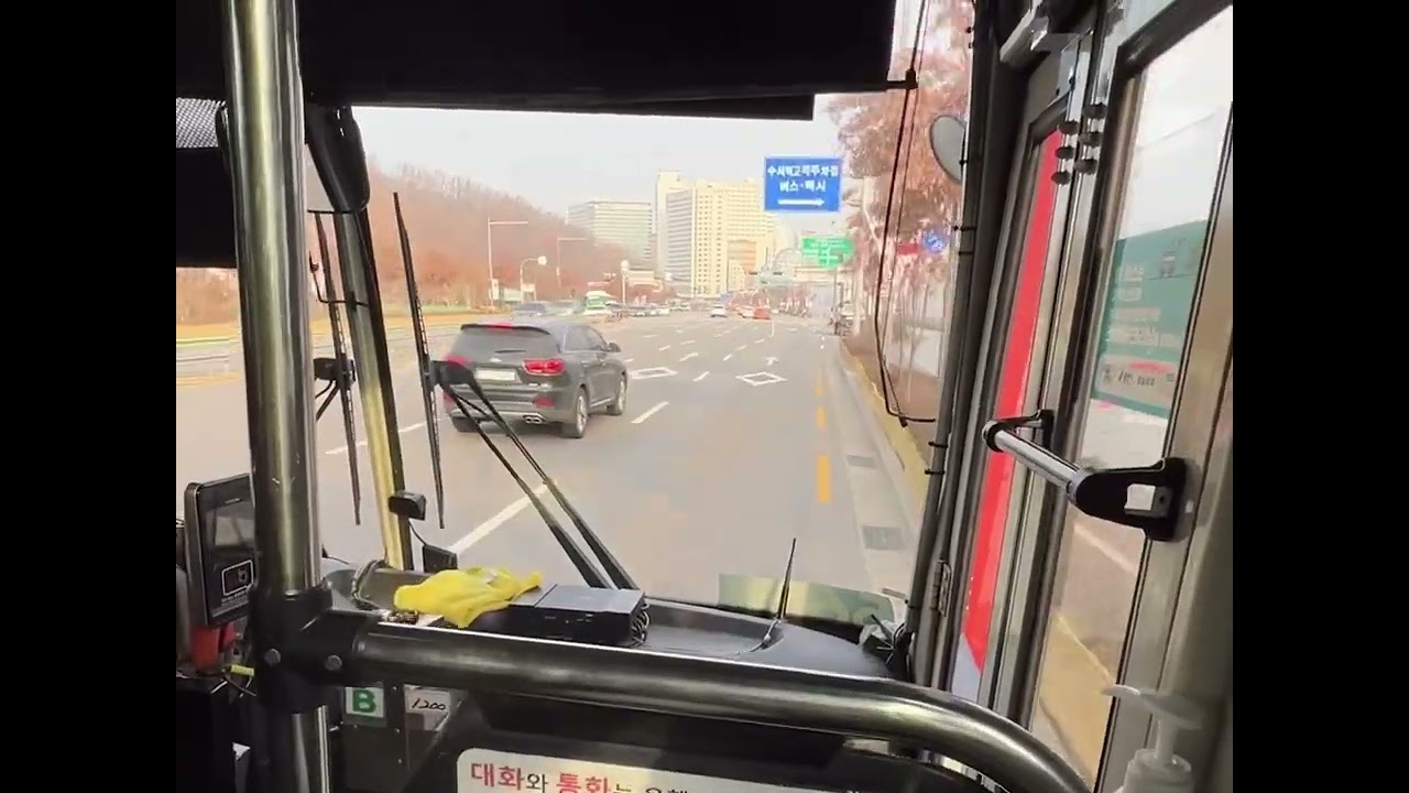 경남여객 5600번 세곡동 폭주