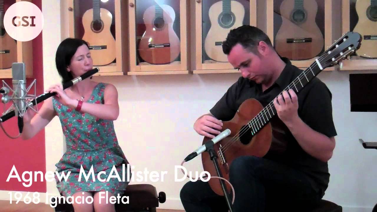 Agnew McAllister Duo -1968 Ignacio Fleta: Classical Guitar at Guitar Salon International