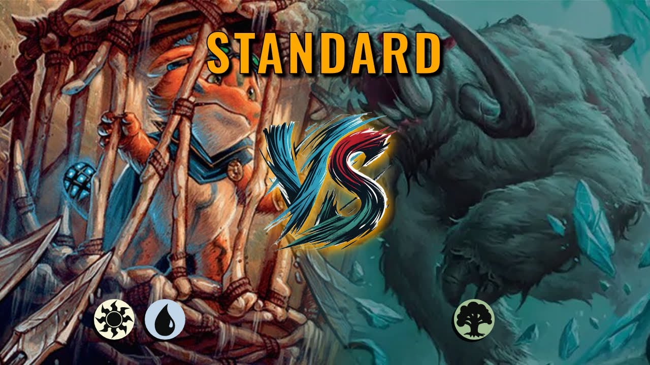MTG Standard - Azorius Midrange by CunicoliGoblin VS Mono Green Aggro by deg0ey