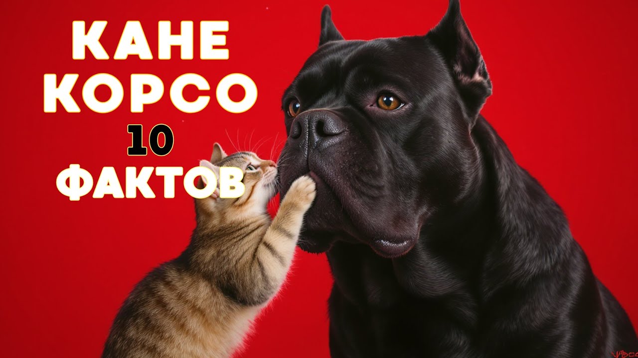 10 ФАКТОВ о КАНЕ КОРСО. Что скрывает самая грозная собака в мире? 