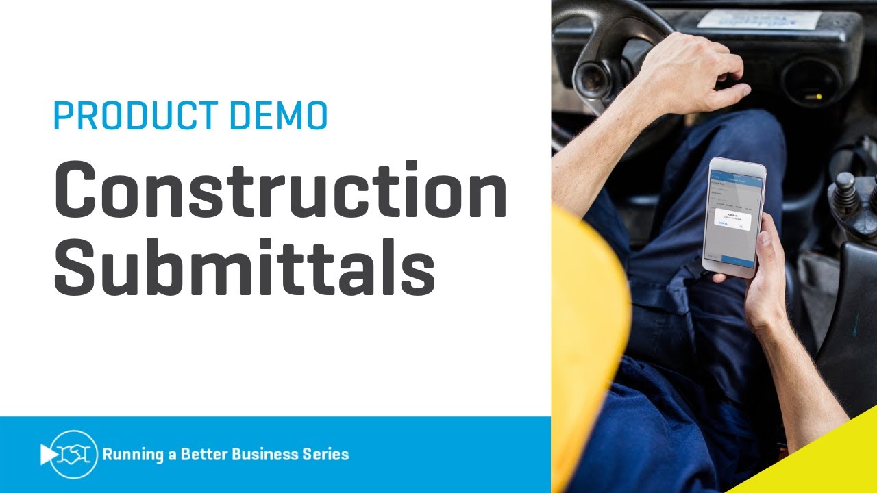 Ready, Set, Report!  Construction Submittals
