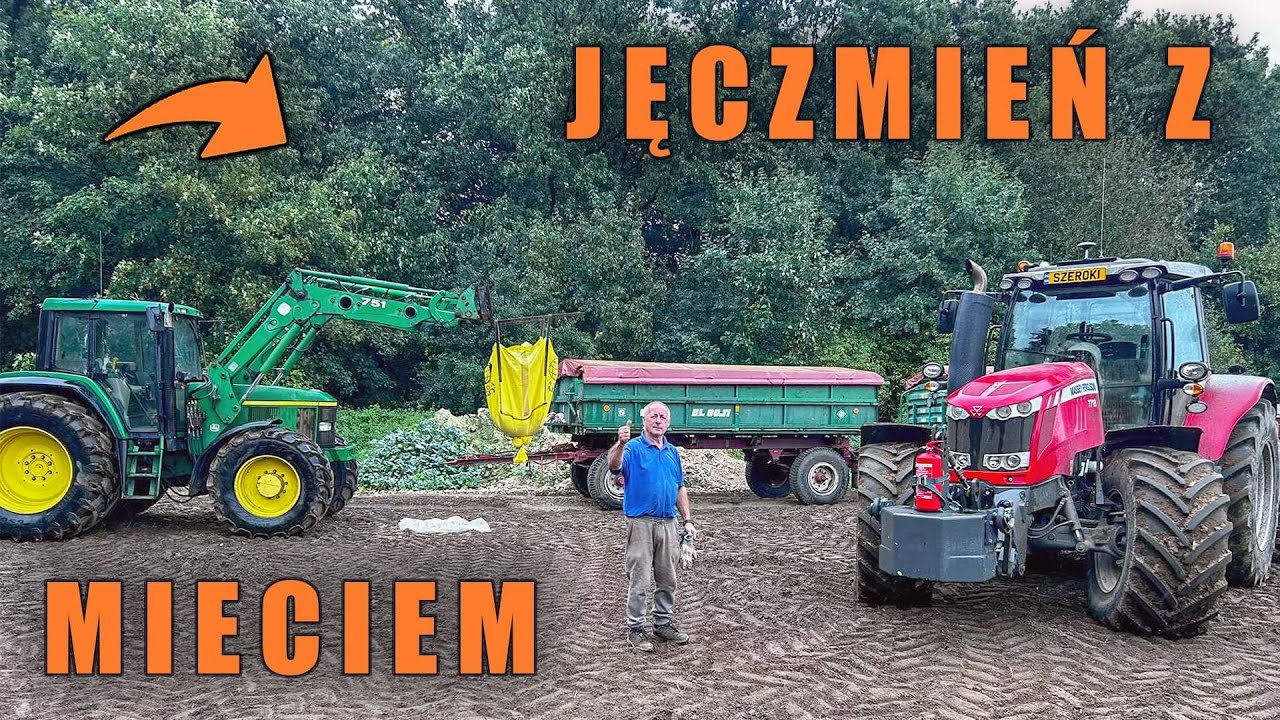 #VLOG Kończymy siewy Żyta i zaczynamy jęczmień ozimy /Mieciu w transporcie/ Awaria na polu/ Szeroki
