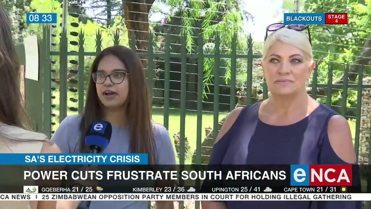 Power cuts frustrates South Africans