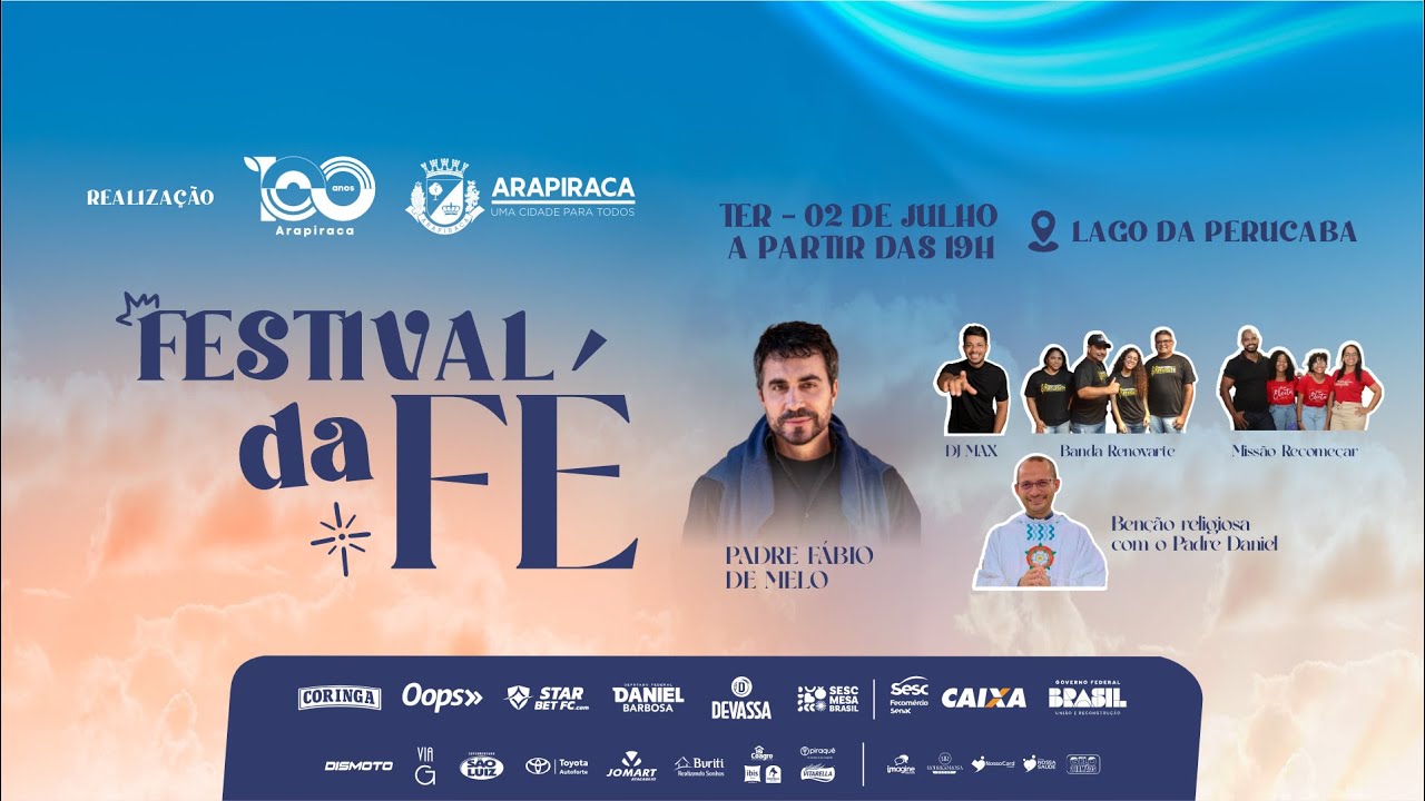 FESTIVAL DA FÉ - AO VIVO - DIA 02/07/2024