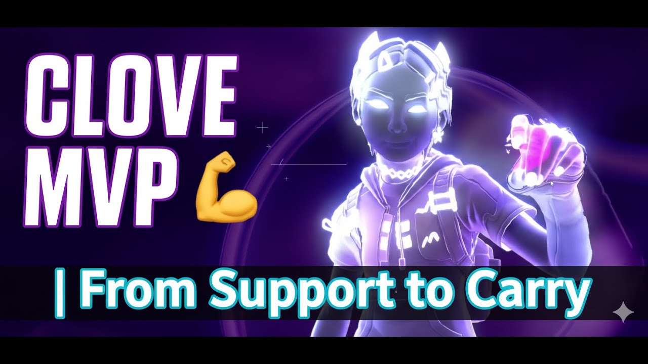 Clove MVP Gameplay 🔥 | Full Match Highlights | Valorant Ranked | Reckless HAKU