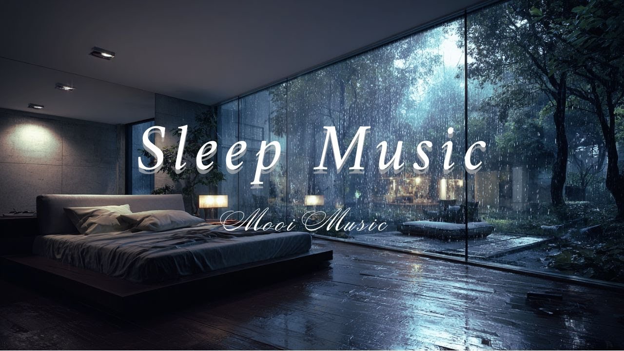 Rainy Day Piano | Sleep Music for Deep Relaxation l Night Piano