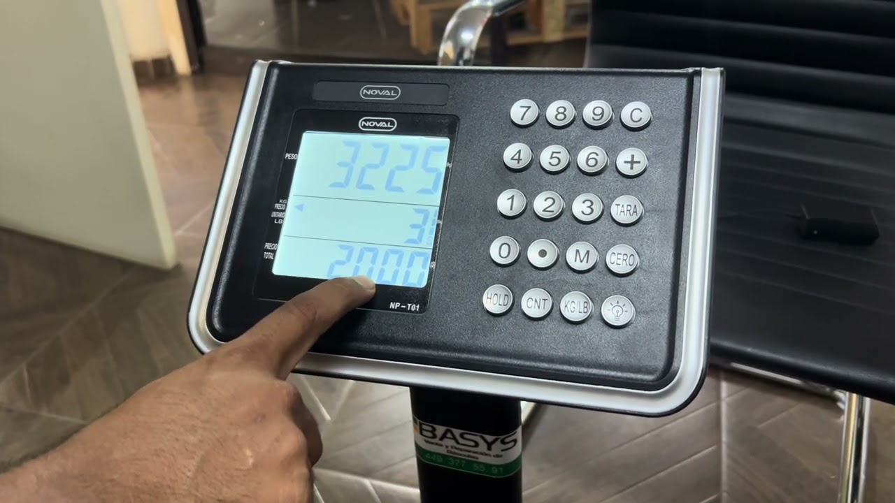 🛠 Cómo Calibrar y Configurar el Indicador NOVAL NP-T01 ¡SIN Errores! BASYS