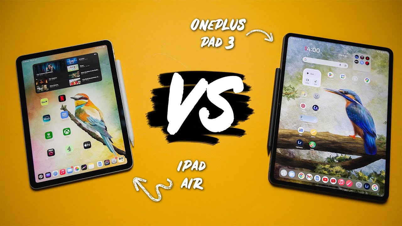 Oneplus Pad 3 vs iPad Air - Real World Use Comparison