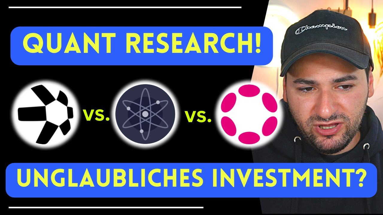 QUANT vs. COSMOS vs. POLKADOT - Ist Quant (QNT) ein unglaubliches Investment?
