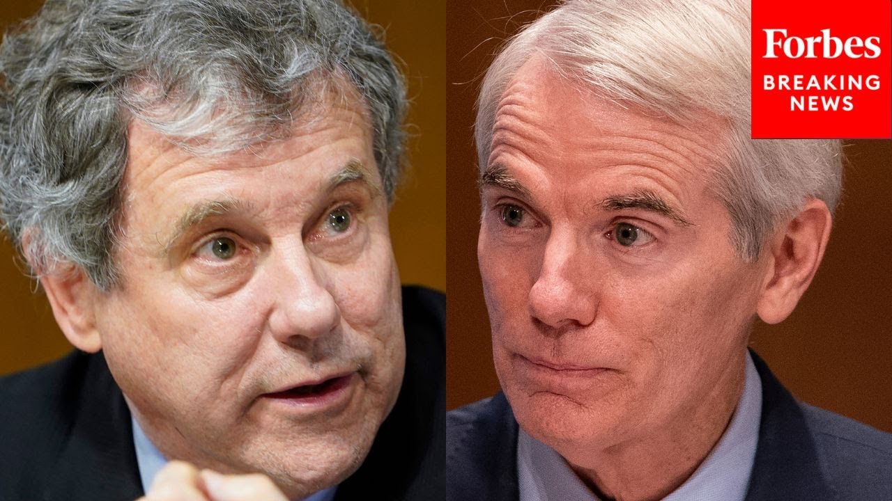 ‘I Will Miss Him’: Sherrod Brown Recognizes Retiring Senator Rob Portman