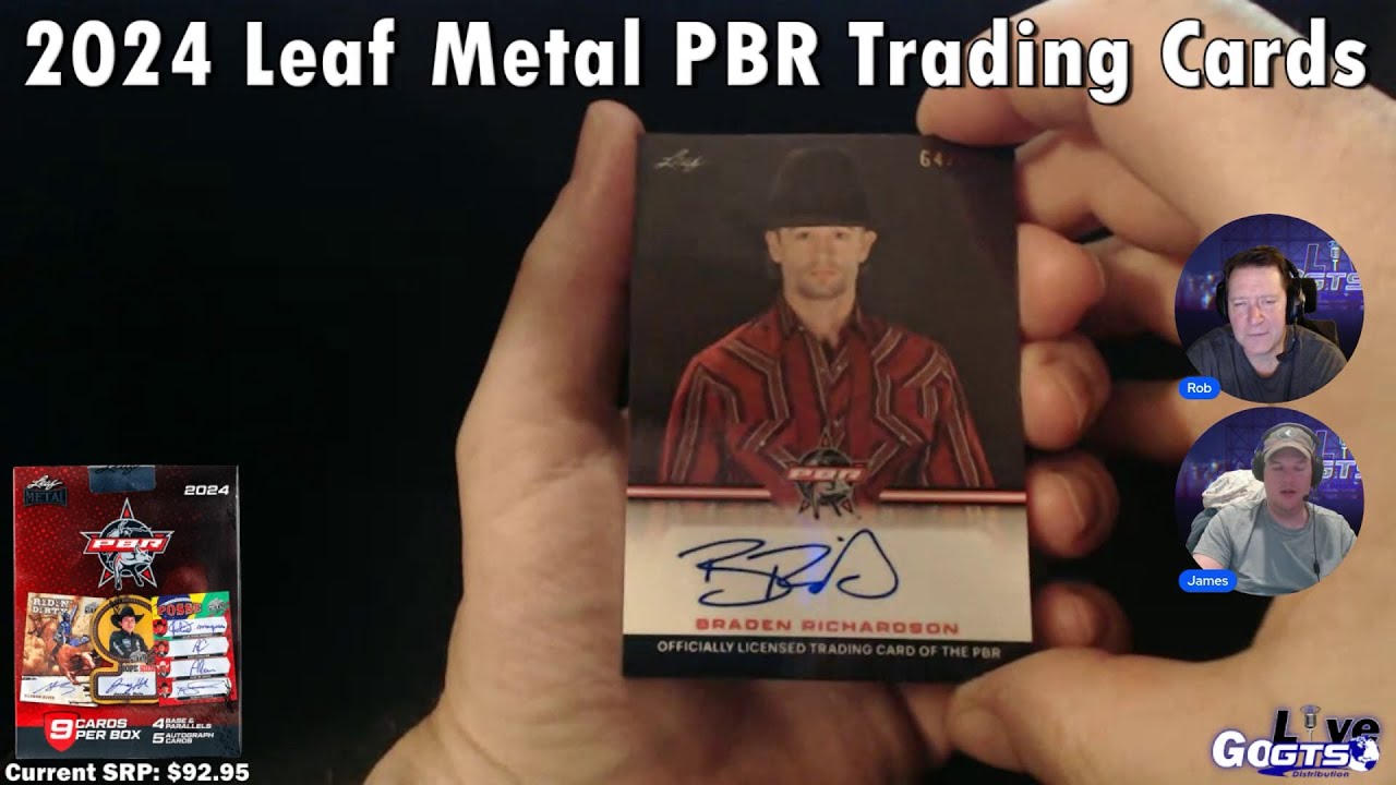 Box Break | 2024 Leaf Metal PBR Trading Cards