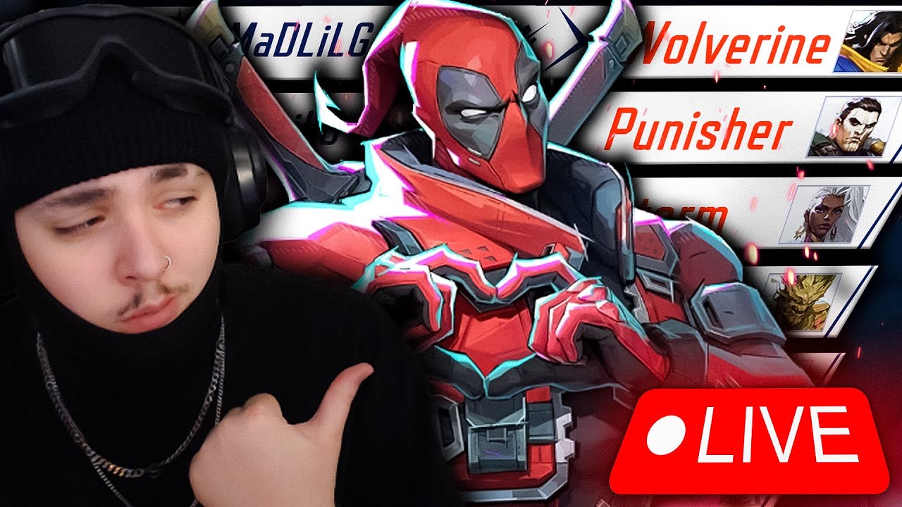 [🔴LIVE] #1 DEADPOOL - BACK TO ELO HELL!!! - COME SAY WSG!!!