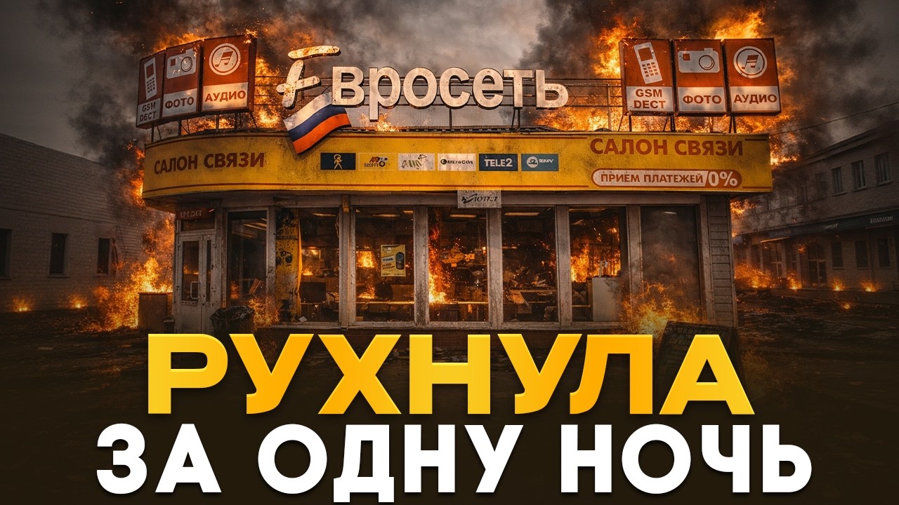 Что случилось с Евросетью: куда исчезли МАГАЗИНЫ, в которых покупал КАЖДЫЙ!