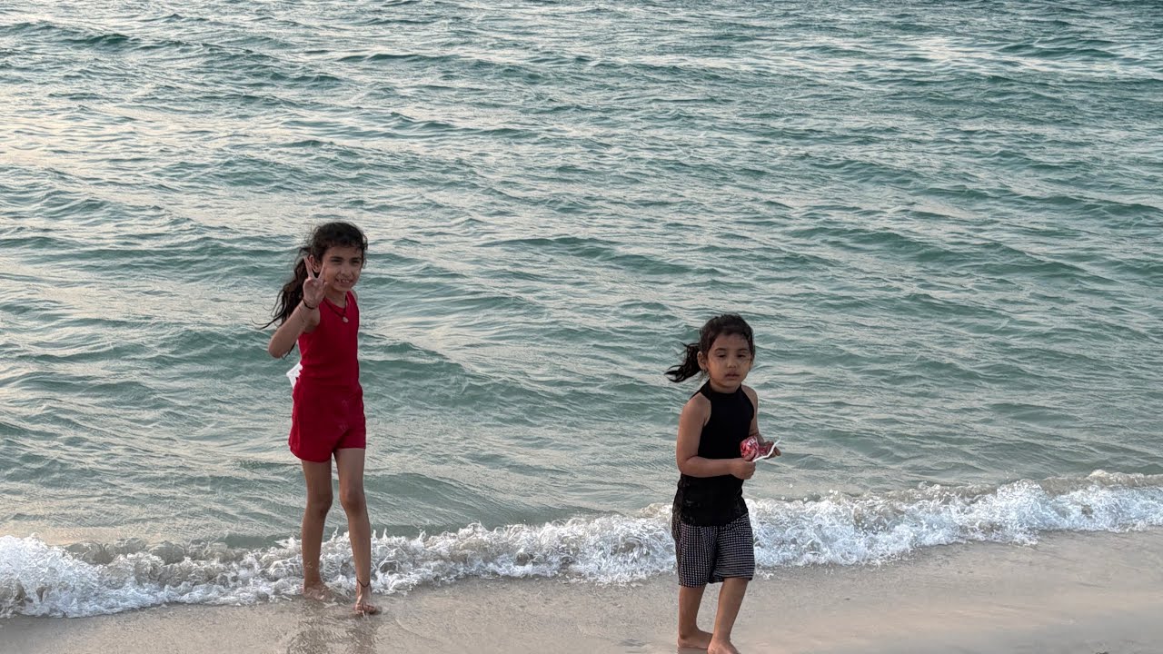 Dubai kite beach #sunday#dubailfe#family 