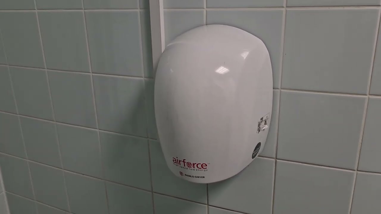PHS World Dryer Airforce Hand Dryer @ Bolton Central Library & Museum Basement ♿, Bolton