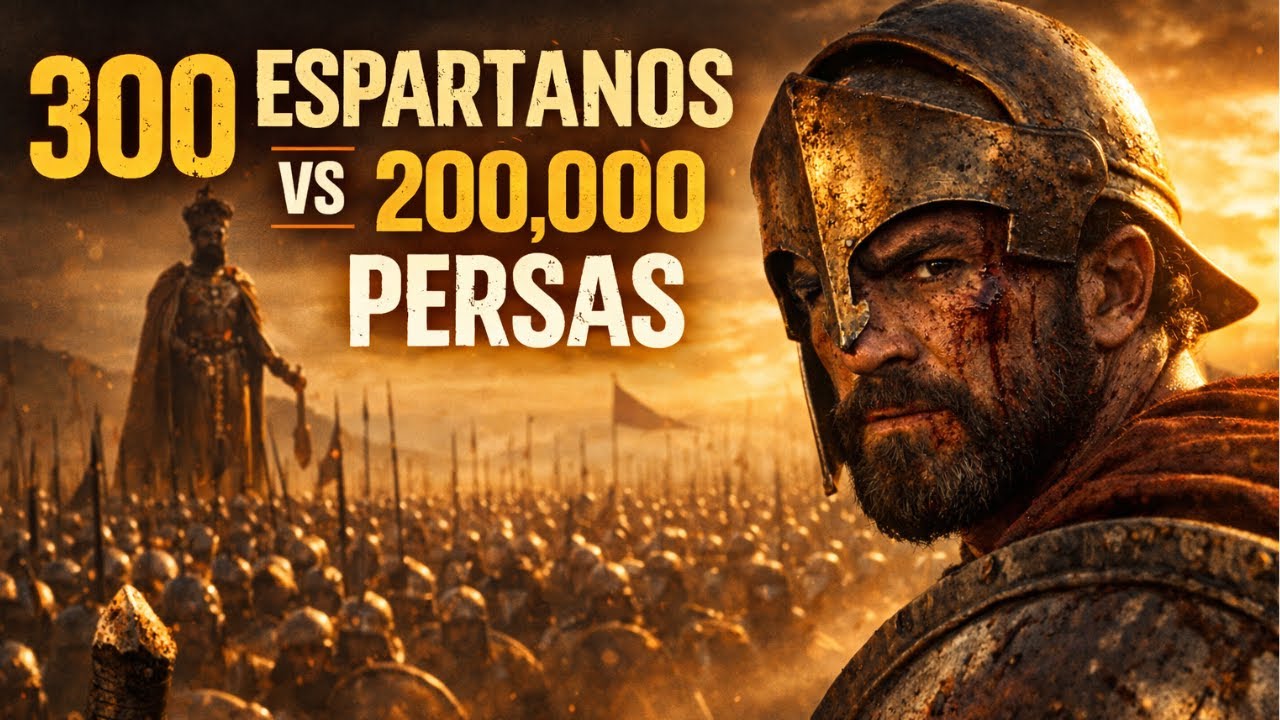 300 Espartanos vs 200.000 Persas: A Batalha Mais Épica da História