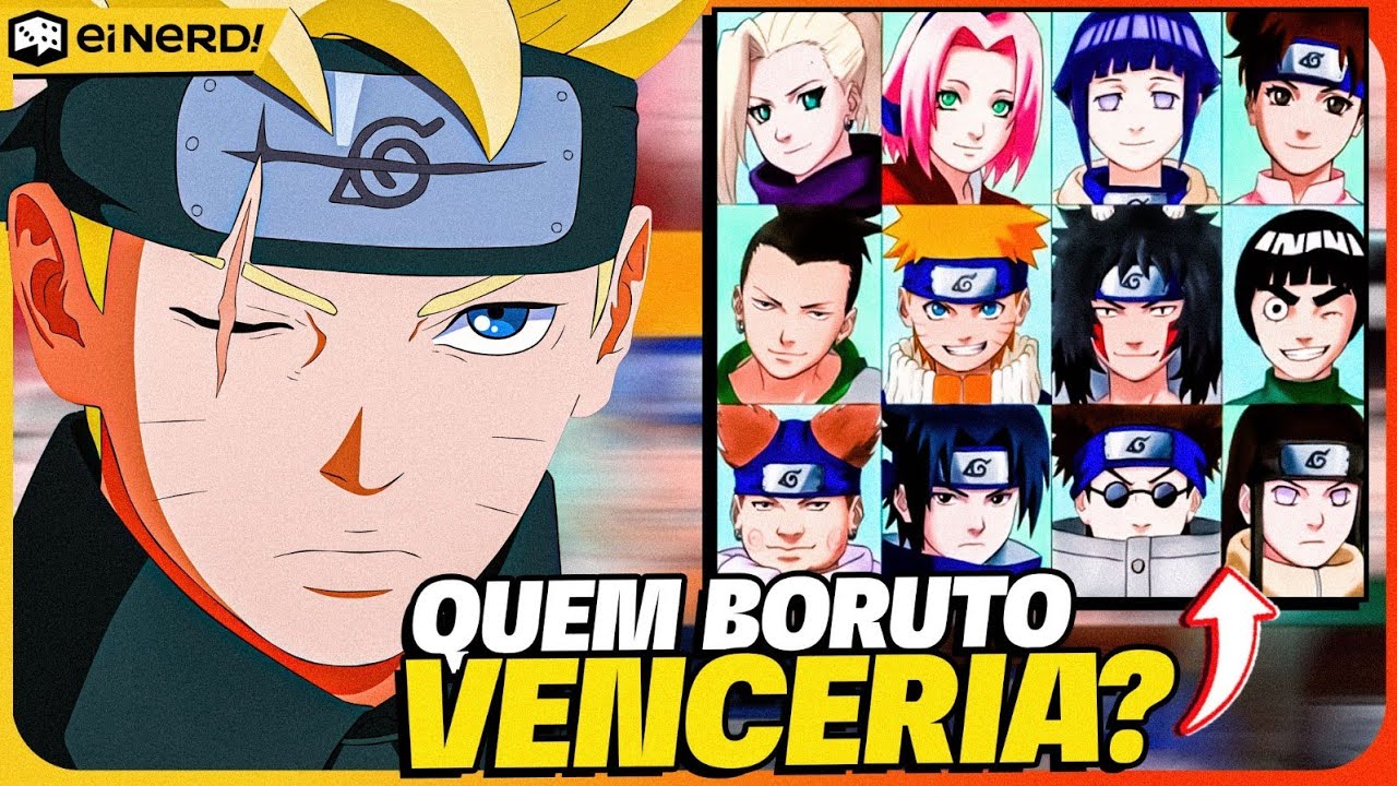 BORUTO vs 12 DE KONOHA: QUEM ELE VENCERIA?