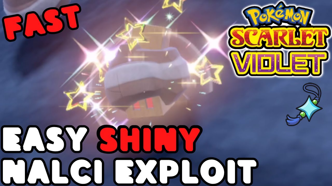 ЛЕГКИЙ способ получить ШАЙНИ NACLI в Pok&eacute;mon Scarlet and Violet