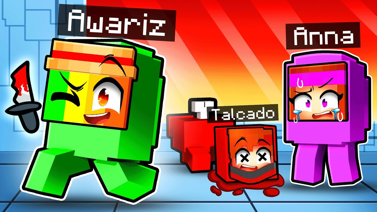 Minecraft mais nous sommes dans AMONG US !