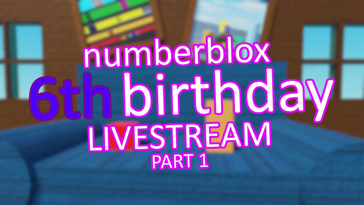 NUMBERBLOX 6TH ANNIVERSARY LIVESTREAM