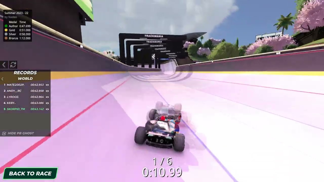 Trackmania Summer 2023 - 22 | WR by Mate2002p. 42.953