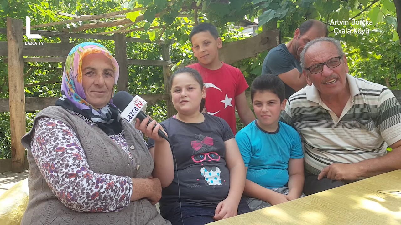 Artvin Borçka-5 Çxala Laz Köyleri Lazca Belgesel (Konuşma dili Lazcadır)