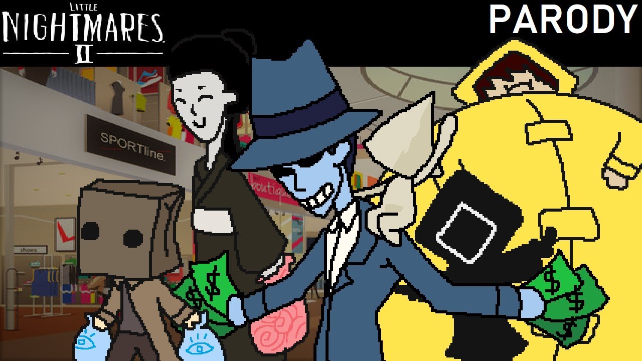 SHOPPING IN PALE CITY | Little Nightmares 2 Animation