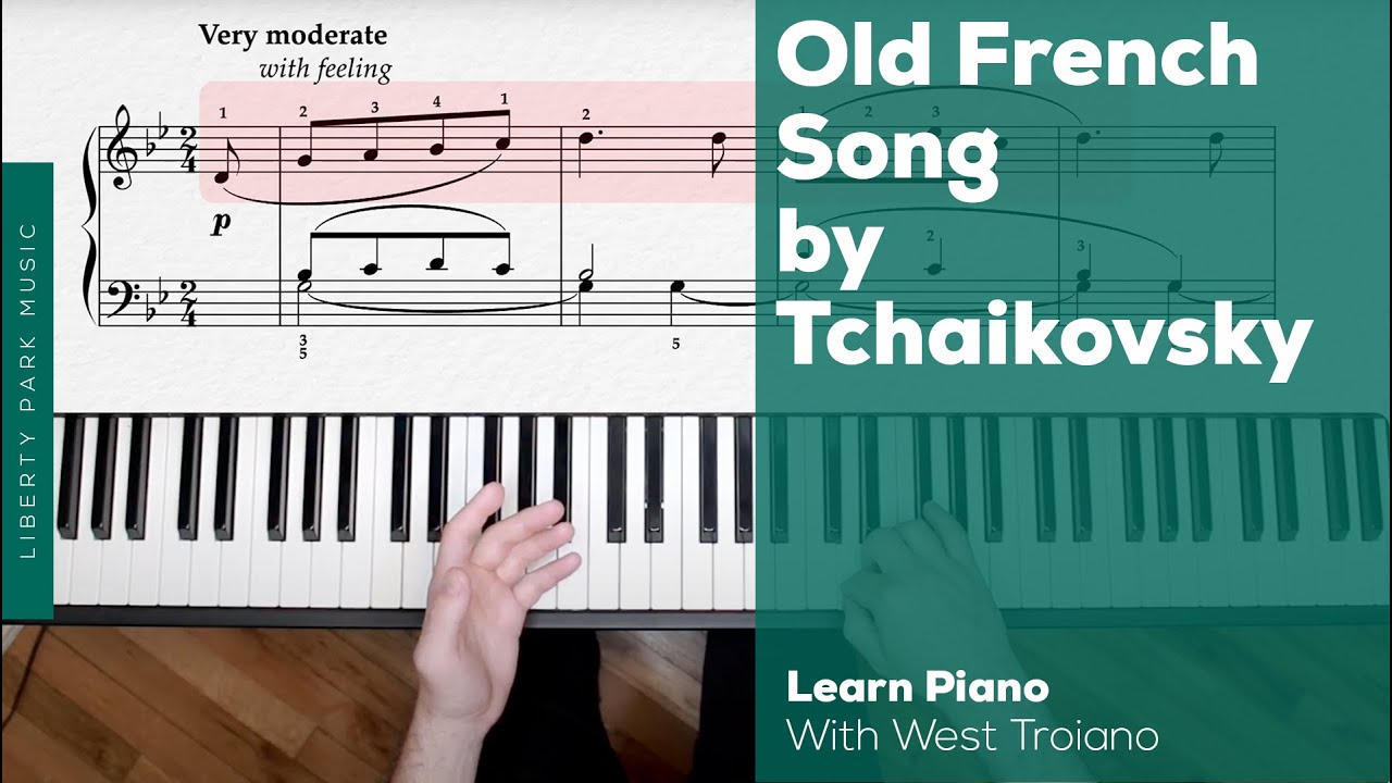 Old French Song | Classical Piano Lesson | Early Intermediate