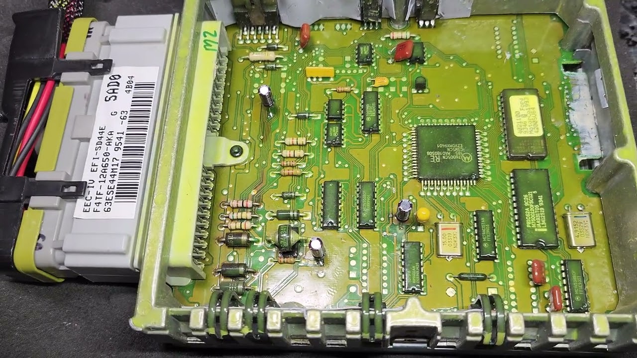 Post-repair Inspection and Bench Testing of Kyle P's 94 Ford F250 PCM (SAD0)