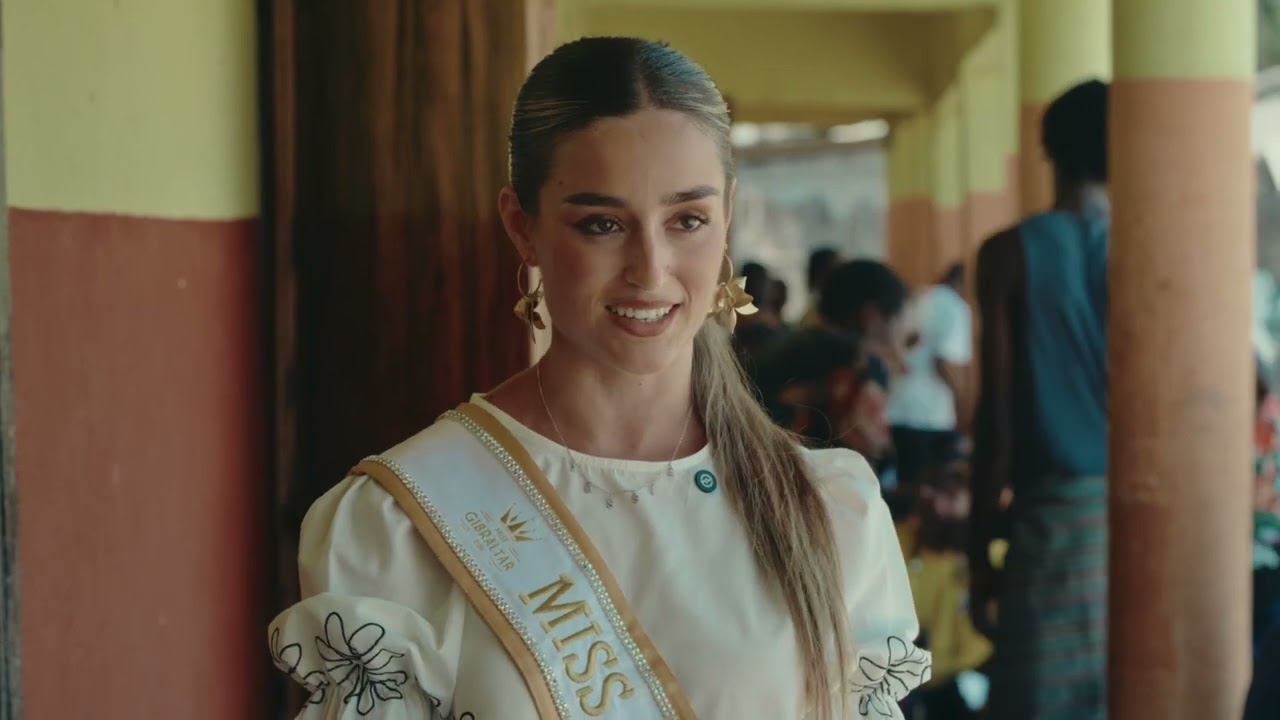 Beauty With a Purpose took our Miss Gibraltar to Ghana In partnership with Help Me Learn Africa