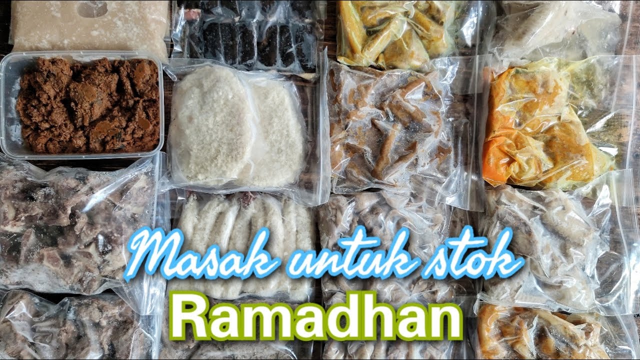MASAK UNTUK STOK RAMADHAN • NGEVAKUM TANPA ALAT VAKUM