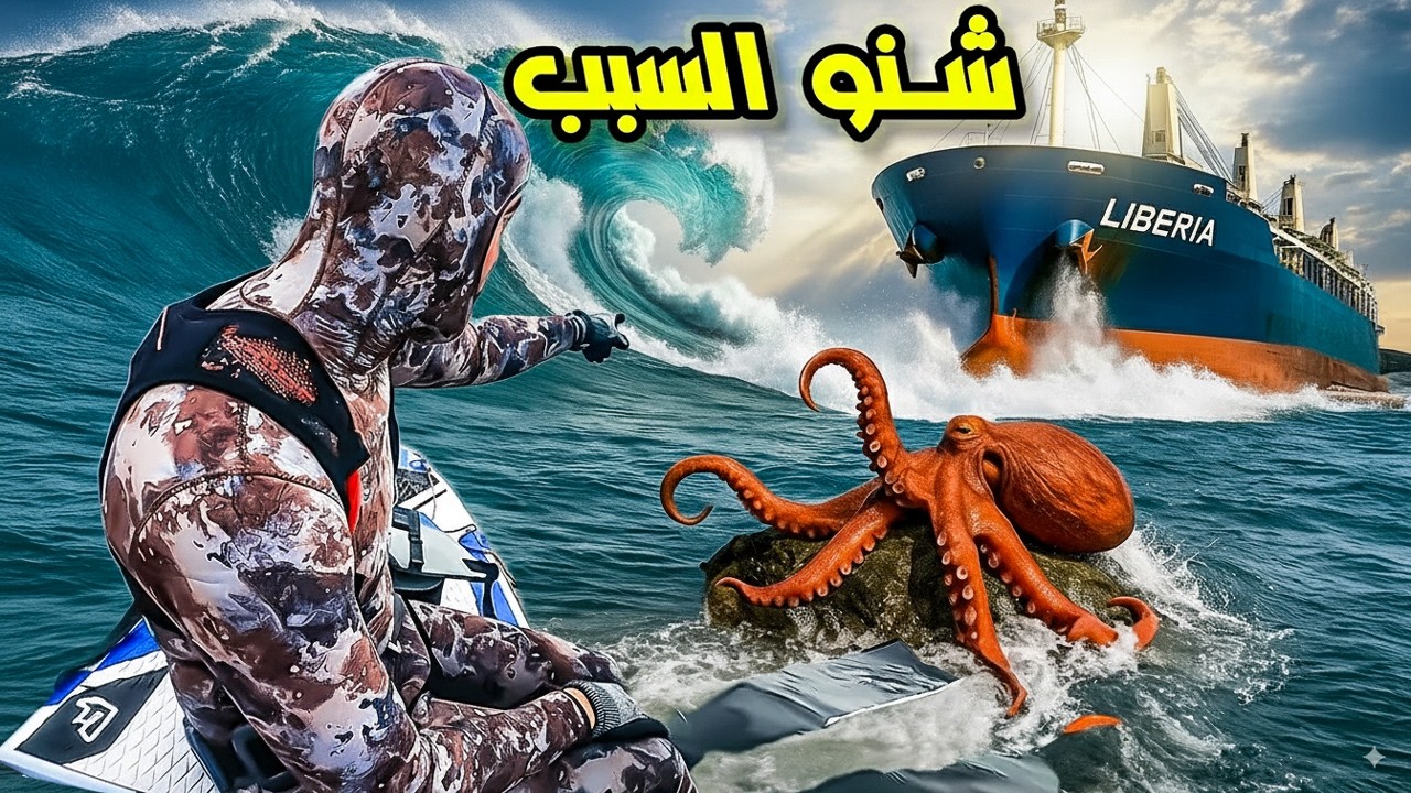 Что скрывает либерийское судно? Умный осьминог знает ответ