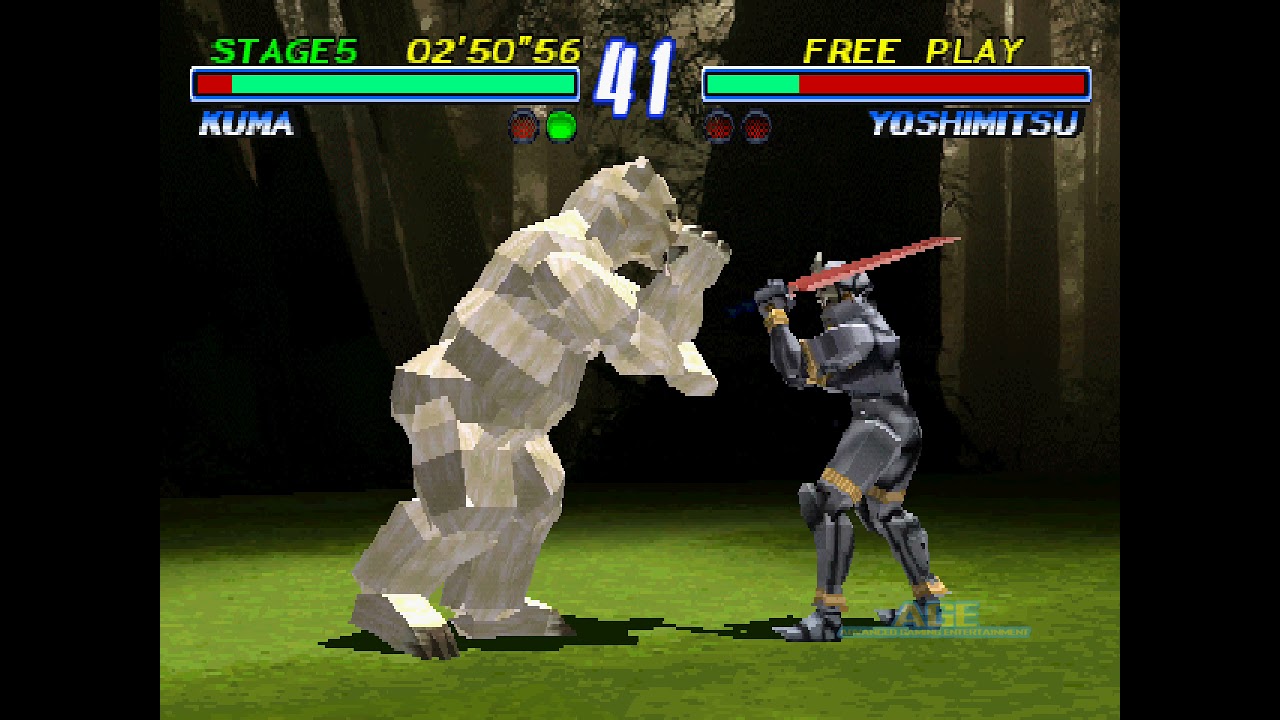 Tekken 2 (PSX) Longplay - Kuma Playthrough