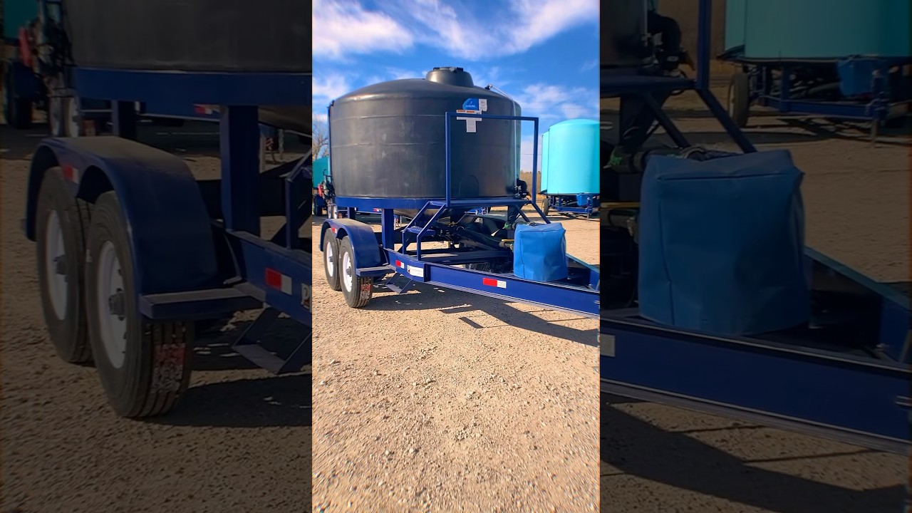 Water and Fertilizer Trailers #farmers #farming #farmlife