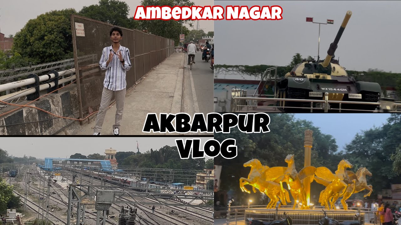 Explore Akbarpur ||Akbarpur Ambedkar nagar vlog || Bus Stop , Railway Station #akbarpur
